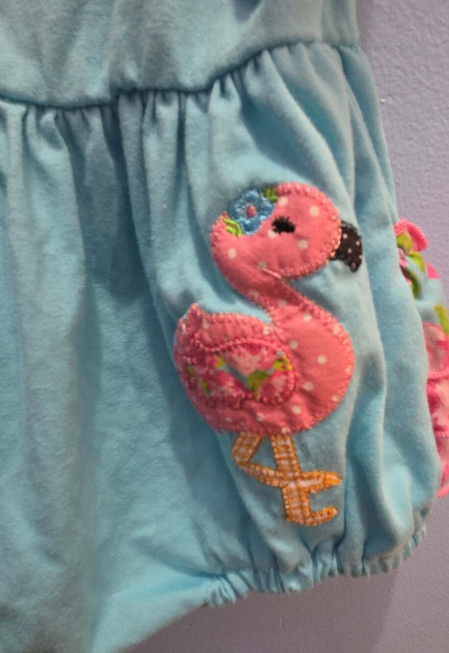 Floral Ruffle Bubble Romper - Picture 9 of 15